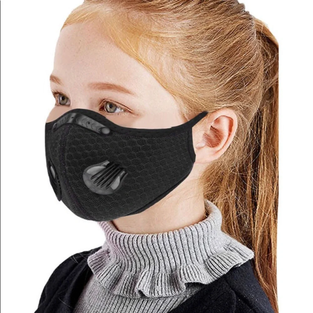 Sport Face Mask Cover for Kids with 3-Filters